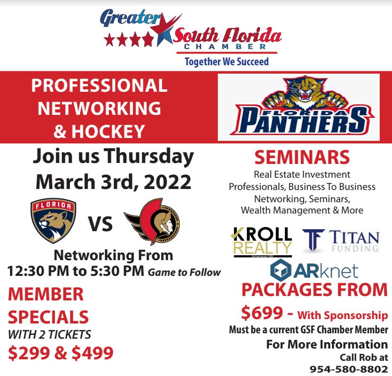 Panthers Hockey - Professional Networking