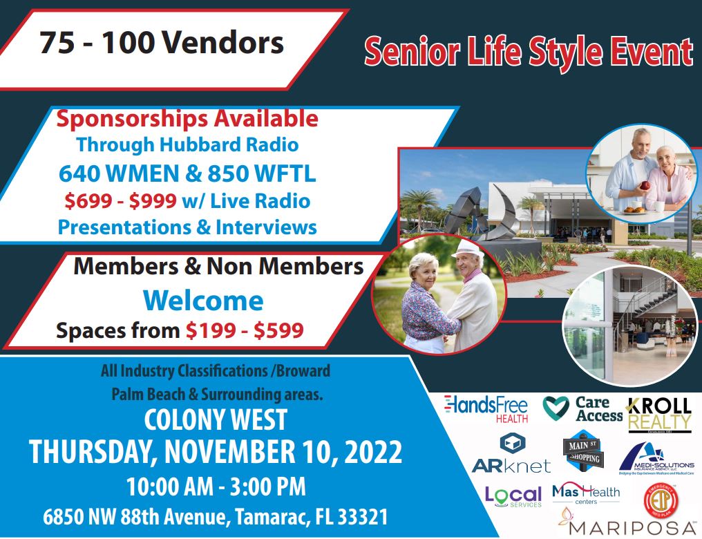 COLONY WEST - Senior Lifestyle Event @ COLONY WEST